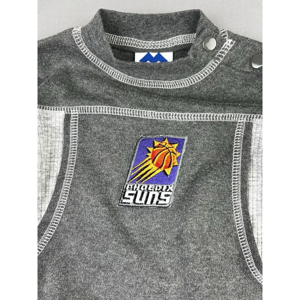 Phoenix Suns Baby 6-9‎ Months NBA Store Long Sleeve Bodysuit NEW With Tags